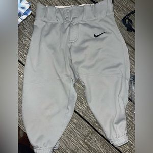 Boys Gray Nike Baseball knickers
